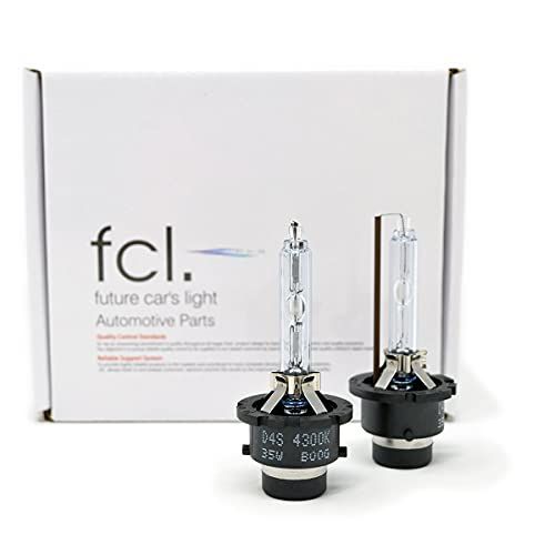 R★fcl.(エフシーエル) D4S HID バルブ ホワイト 純白色 6000K 車検対応 12V 24V 対応 純正交換 ヘッドライト 35W プロジェクター 左右分2個入り 07d7de38