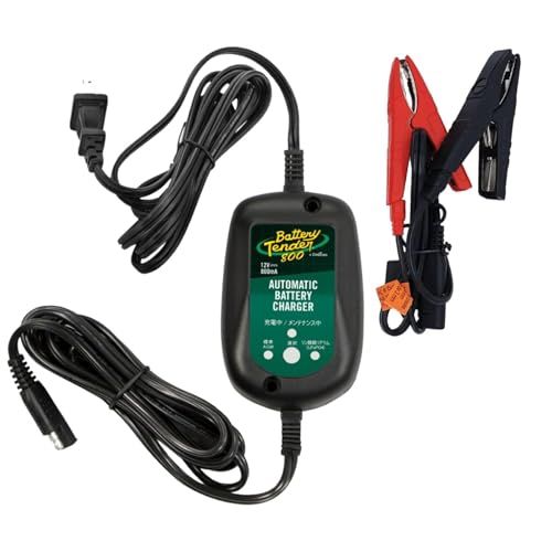 R★バッテリーテンダー800（リチウムバッテリー対応） ハーレー対応 Deltran Battery Tender フロート充電機能でフル充電を維持【12V用】 b1ad473c