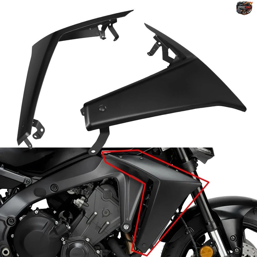 ヤマハ MT-09 FZ-09 MT09 FZ09 SP 2024-2026 スポーツ ダウンフォース ネイキッド スポイラー スタビライザー用モーターサイクル サイドス