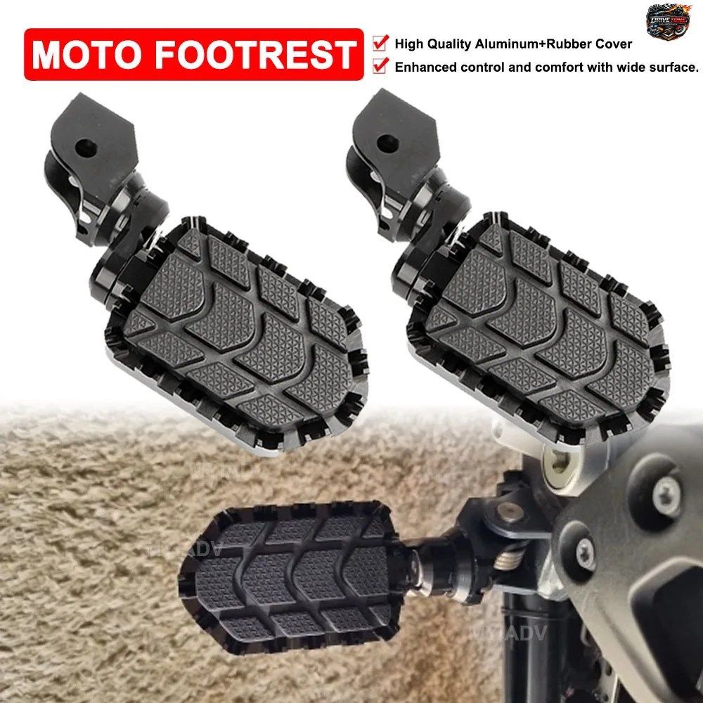 BMW R1250GS R1200GS GS R1200 ADV 2013-2023 S1000XR 15-19 F750GS F850GS ADVENTURE用モーターサイクル足場フットレスト/フットペグ