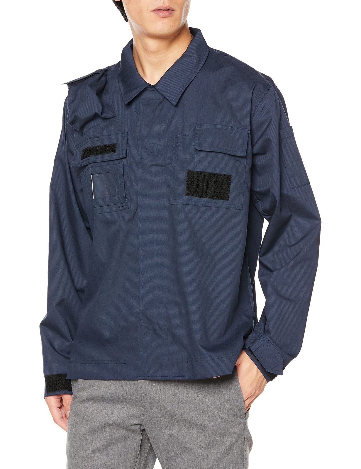 新品 タクティカルシャツ（男女兼用） CBK005-8(ﾈｲﾋﾞｰ) ＬＬ