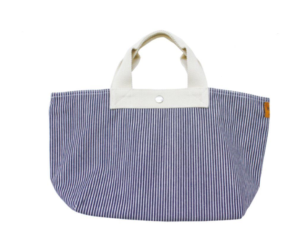 padou 【REUNION】 デニム セパレート 保冷 保温 トート (ヒッコリー) 保冷バッグ トートバッグ ハンドバッグ ランチバッグ エコバッグ セパレート お弁当箱 通勤 通学 アウトドア (H22×43×16cm)ts
