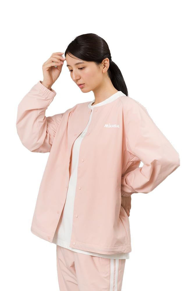 新品 ミカサ(MIKASA) ウィンドブレーカー ピンク XXLサイズ（ユニセックス）2610-PXXL