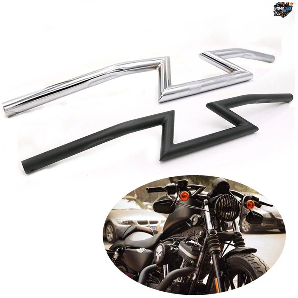 ハーレースポーツスタークルーザー 1200 オートバイプリンスチョッパー 7/8 インチ 22MM 1 インチ 25 ミリメートルハンドルドラッグバー Z