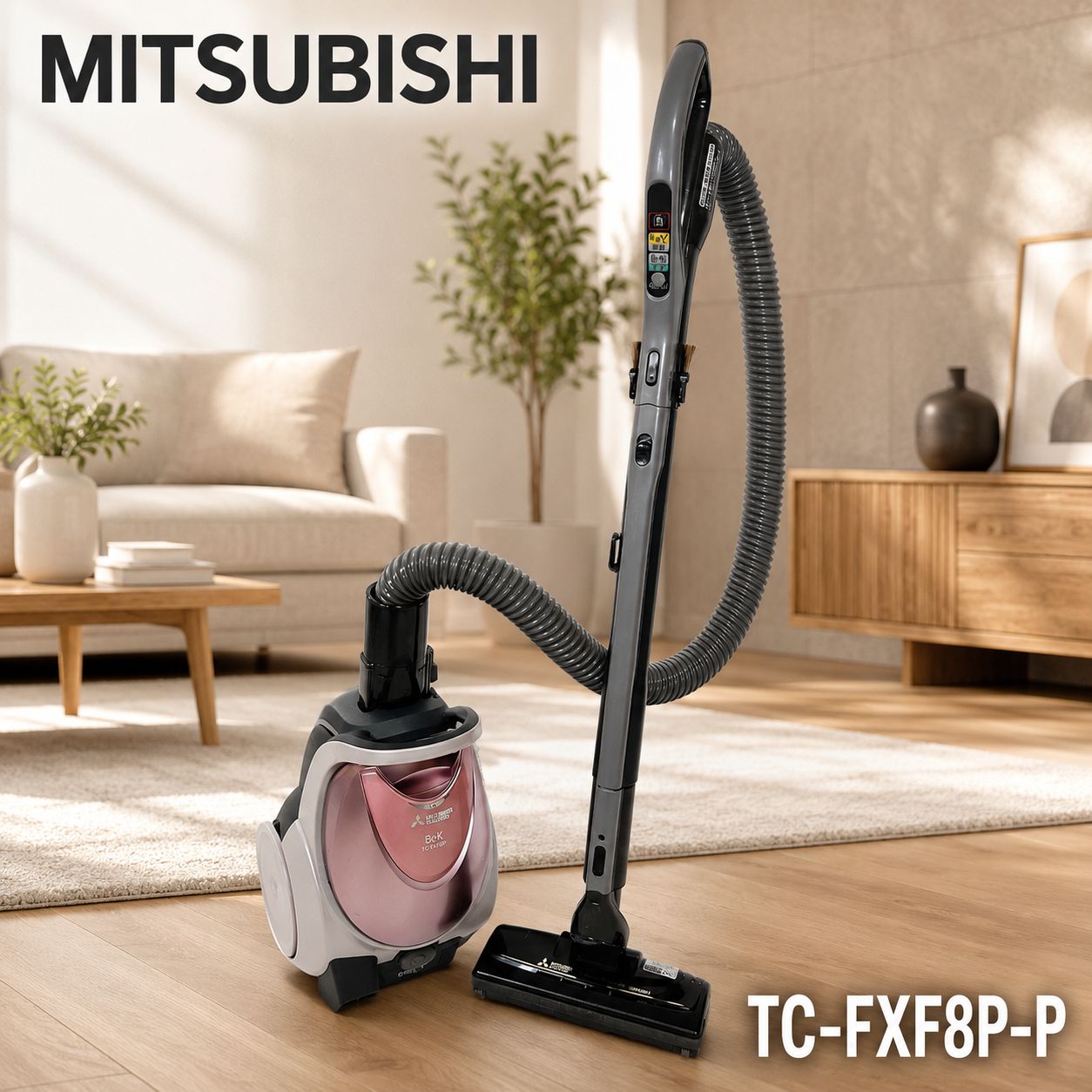 生活家電 三菱電機 紙パック式掃除機 TC-FXF8P