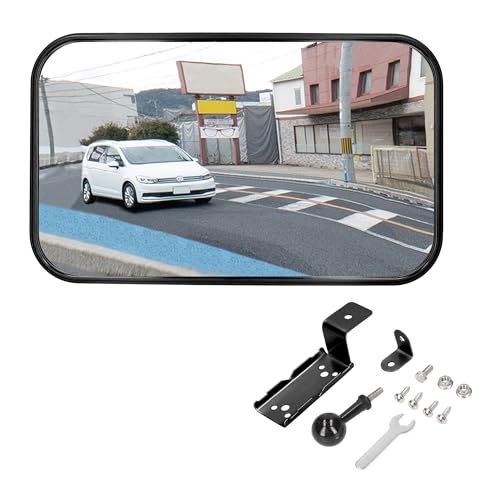 エーモン(amon) ガレージミラー(曲面率2000R 角) 約370×220mm 家庭用カーブミラー 6953送料無料 134f9f2b
