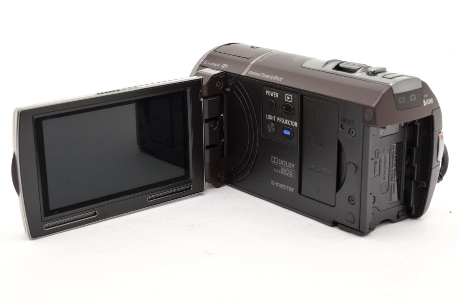 SONY ソニー ハンディカム ビデオカメラ HDR-PJ40 ボルドーブラウン
