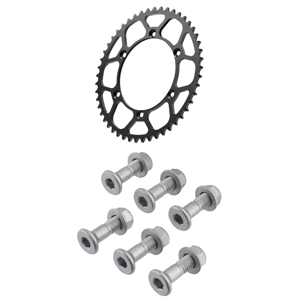新着商品 【セット買い】ディーアールシー(DRC) KX KLX230/S/SHERPA/SM/R/RS KDX200-250R/SR KLX250/300R/SR/ES D-TRACKER デュラ リヤスプロケット 520-49T D6301 & スプロケッ