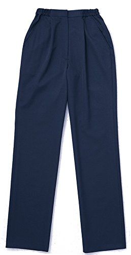 新着商品 医療/介護ユニフォーム レディススラックス ネイビー KAZEN アプロン S 192-28