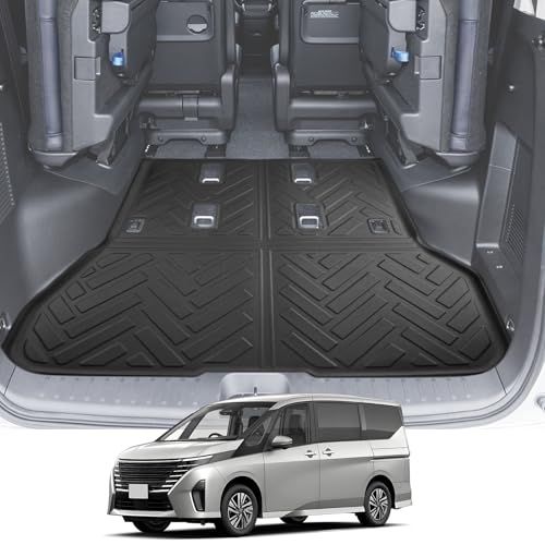 日産 セレナ C28 ラゲッジマット c28 セレナ 専用 3D 防水マット TPE製 滑り止めマット 取り付け簡単 防キズ 防水 防汚 滑り止め セレナ c28 e-powerアクセサリー 内装 カスタム パーツts