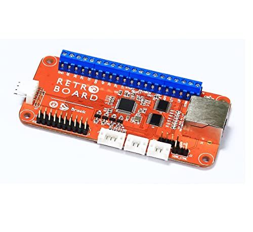 【レトロゲームが蘇る!】Brook Retro Board レトロゲーム用 アケコン・アケステ コンバーター for FC/SFC/GC/PS/PS2/PS3/PC USB/Xbox/DC/SS/PCE 基本パーツ付属 日本語マニュアル 【正 d77ee947