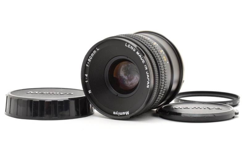 実用品 MAMIYA マミヤ N F4 80mm L AFレンズ #4206-3