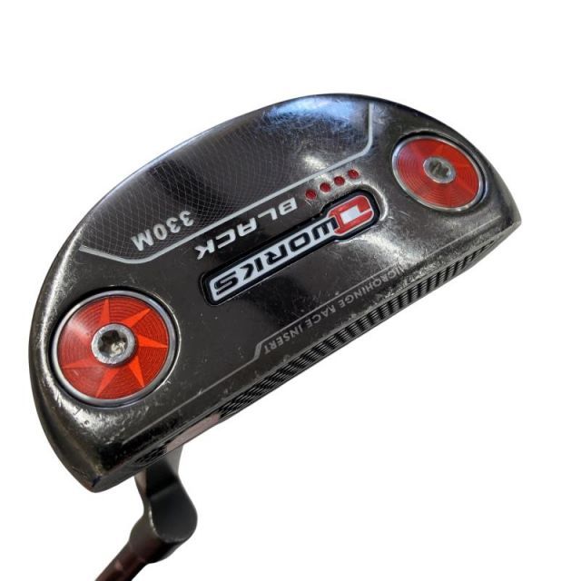 【中古】 オデッセイ O WORKS BLACK 330M 34インチ パター PT スチール (フレックスその他) メンズ 男性用 右利き 右用 Dランク ゴルフクラブ