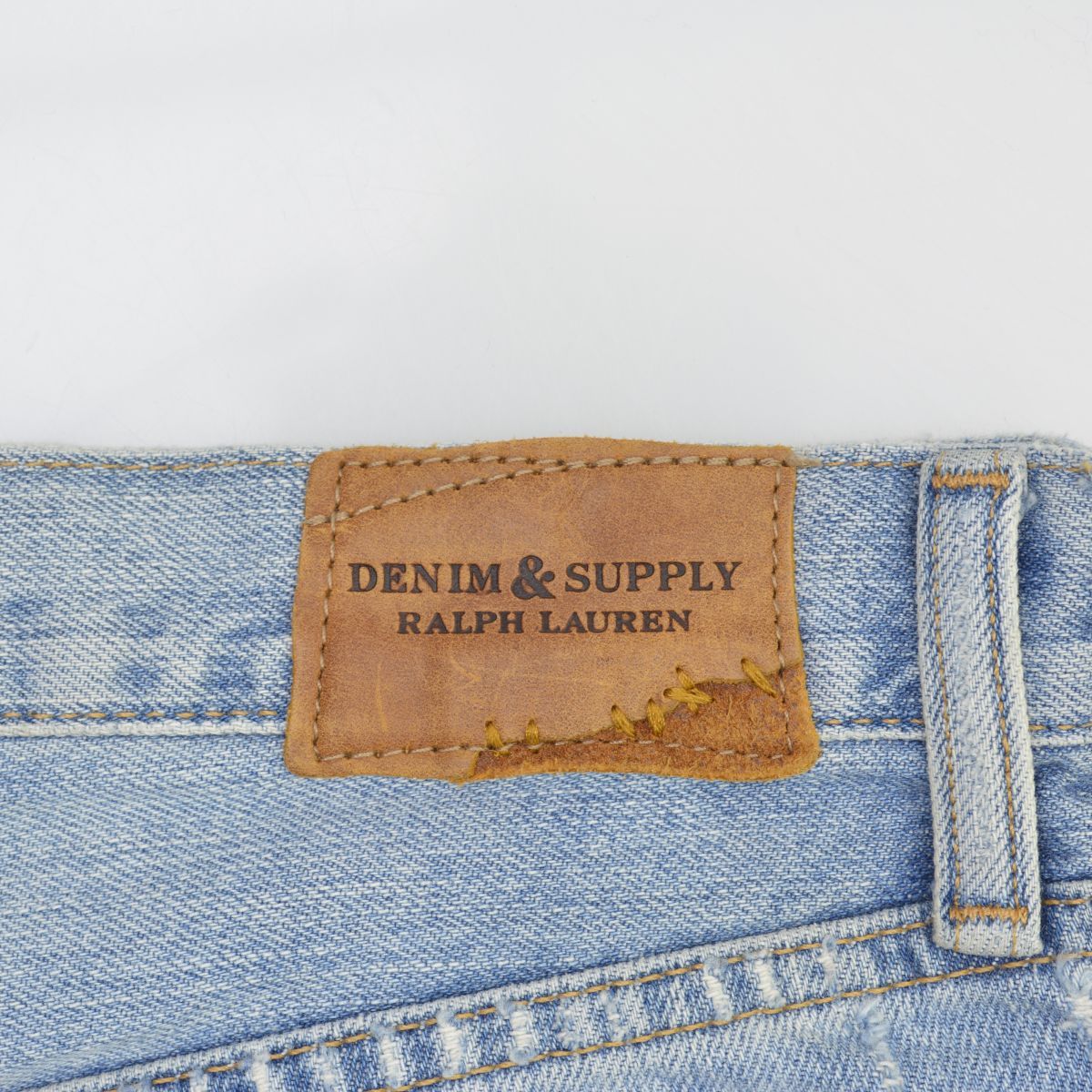 Denim&SupplyRalphLauren】Linden Boyfriend ダメージ加工デニムパンツ 