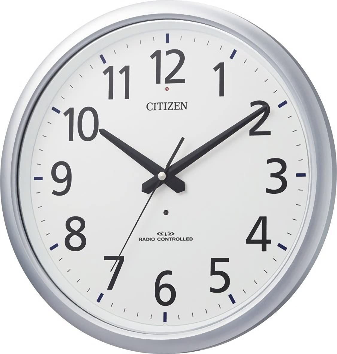 CITIZEN (シチズン) 電波 掛け時計 スペイシーアクア493 防滴防塵 シルバー 8MY493-019 国内発送 e1760a87