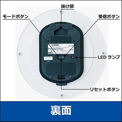 セイコークロック 掛け時計 電波 アナログ 白 パール KX214W SEIKO 直径32.7×4.6cm 国内発送 de53a992