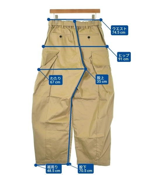 最安値，お得 sacai カーゴパンツ メンズ 【古着】【中古】【送料無料】