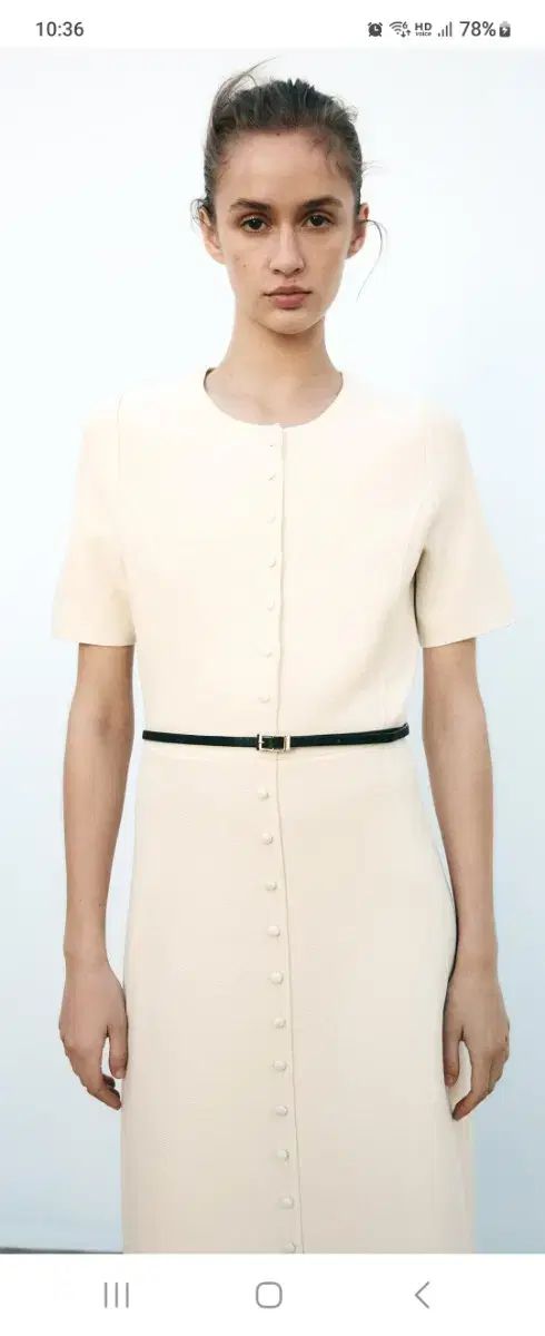 正規品 ZARA) 完売品 バニラ ONE PIECE