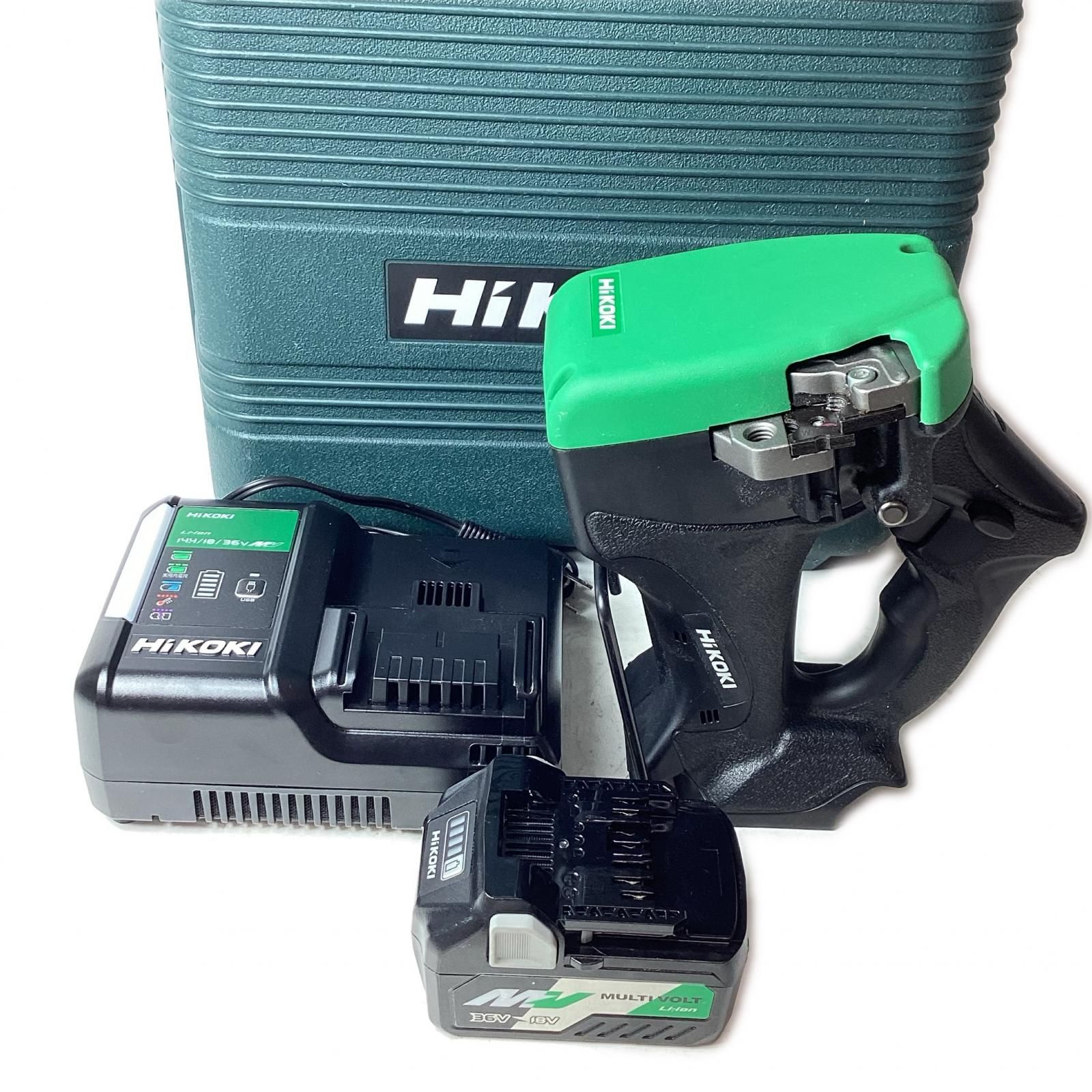 HiKOKI ハイコーキ 全ネジカッター コードレス式 18v CL18DSL グリーン 充電器・充電池1個・ケース付