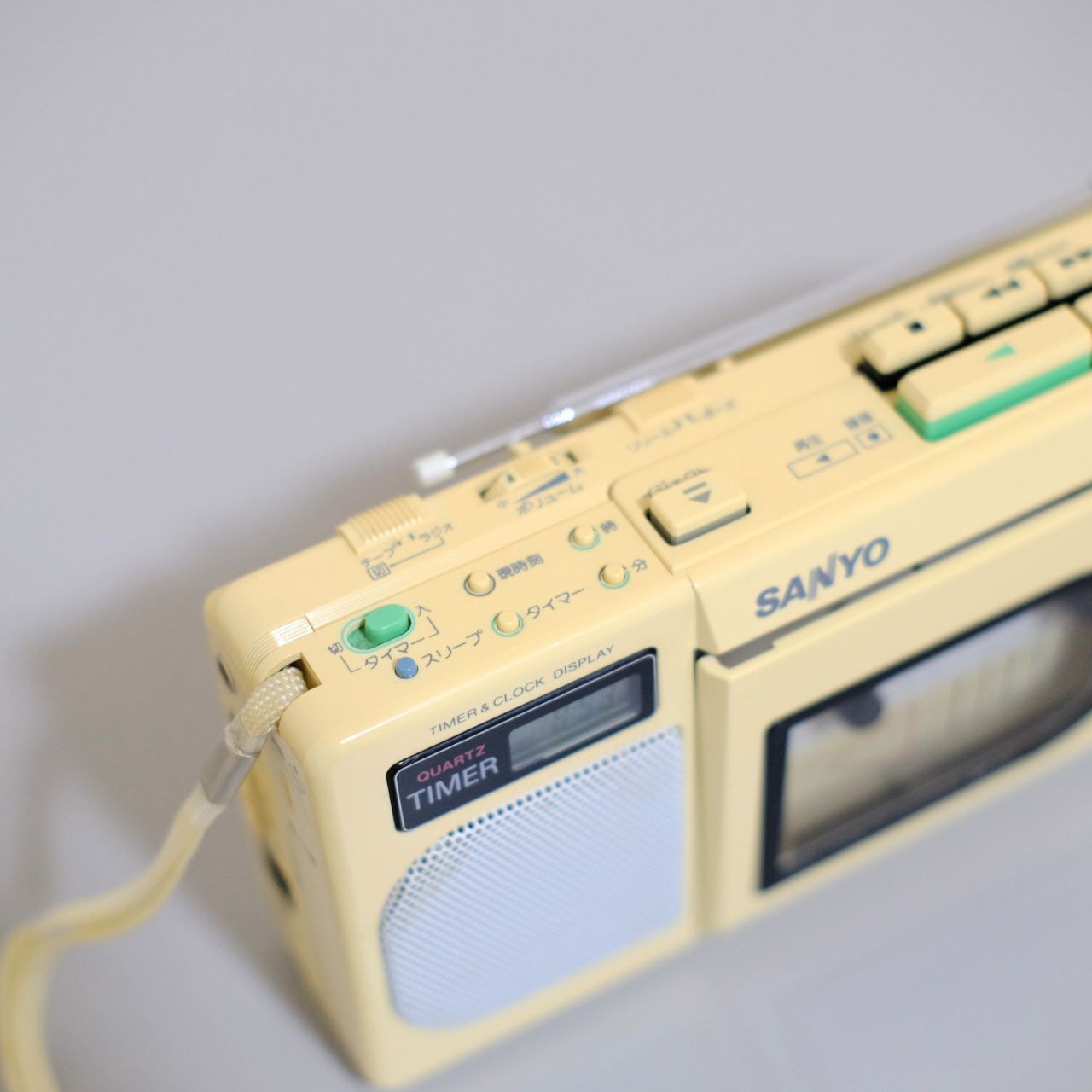 メンテ済み】 SANYO サンヨー MR-A2 ラジカセ カセットプレーヤー 昭和