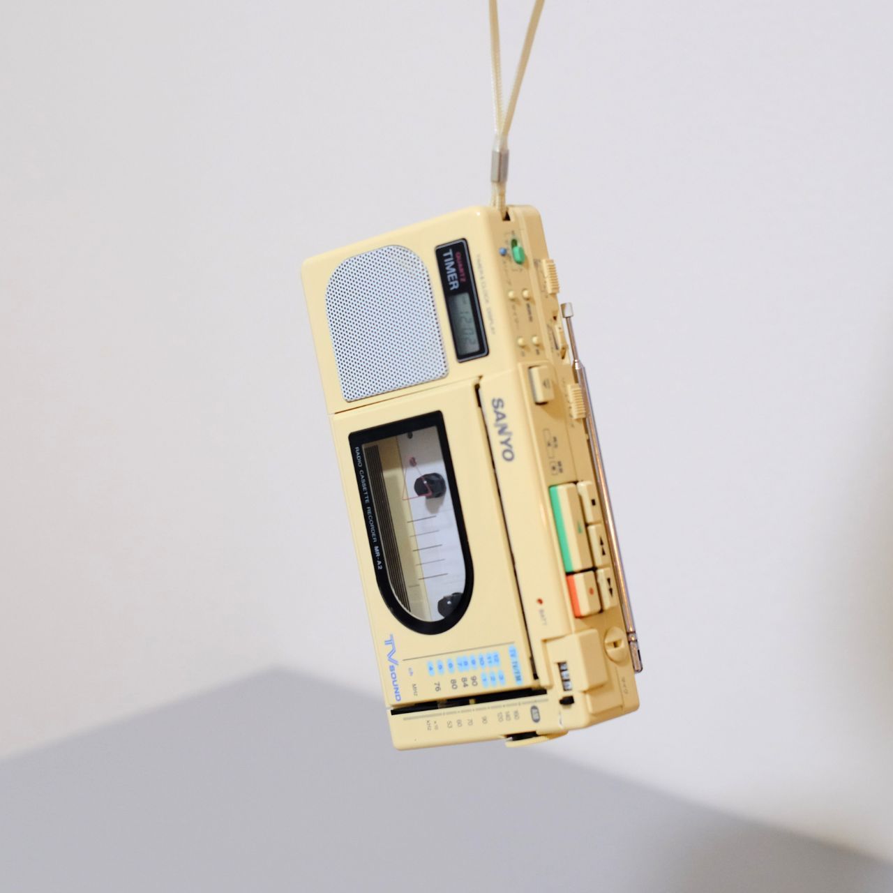 メンテ済み】 SANYO サンヨー MR-A2 ラジカセ カセットプレーヤー 昭和