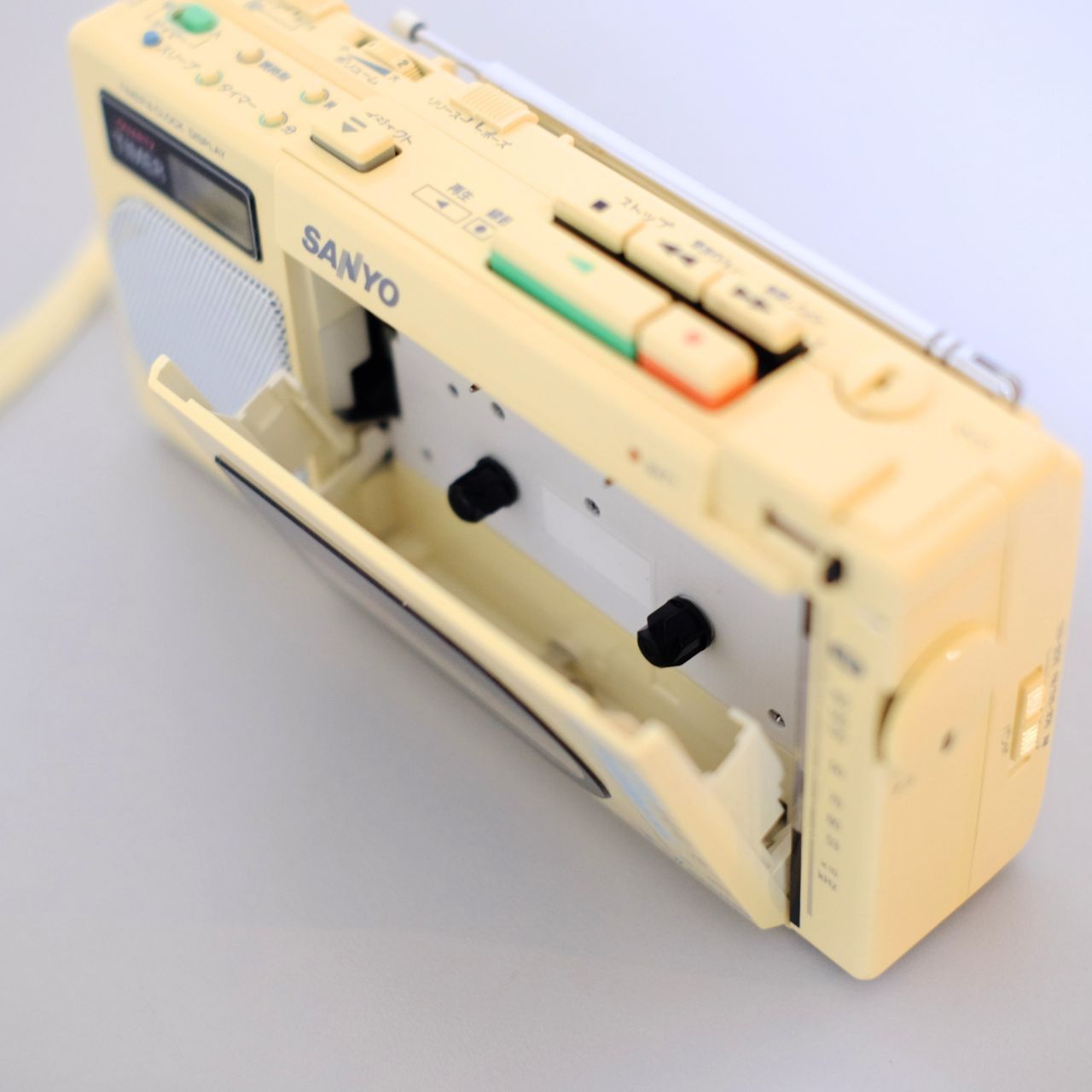 メンテ済み】 SANYO サンヨー MR-A2 ラジカセ カセットプレーヤー 昭和
