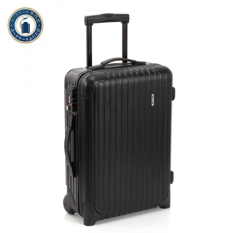 美品 RIMOWA リモワ SALSA サルサ 35L 機内持ち込み 2輪 TSAロック キャビンS マットブラック 艶消し黒色 スーツケース キャリーバッグ 851.52