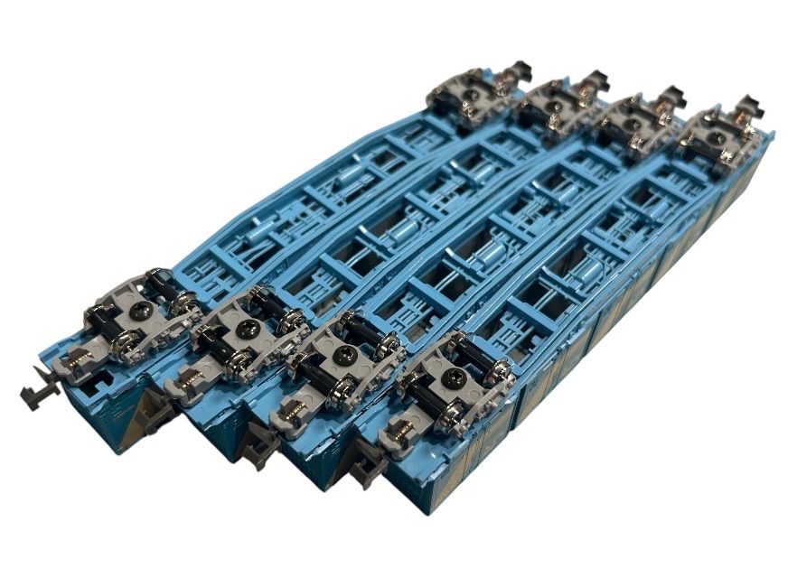 KATO】Nゲージ コキ104 JR貨物 18Dコンテナ積載 4両セット 現状品