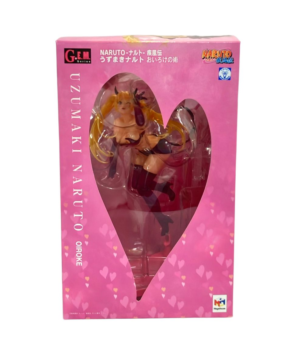 美品 メガハウス NARUTO -ナルト- 疾風伝 G.E.M.シリーズ うずまきナルト おいろけの術 フィギュア