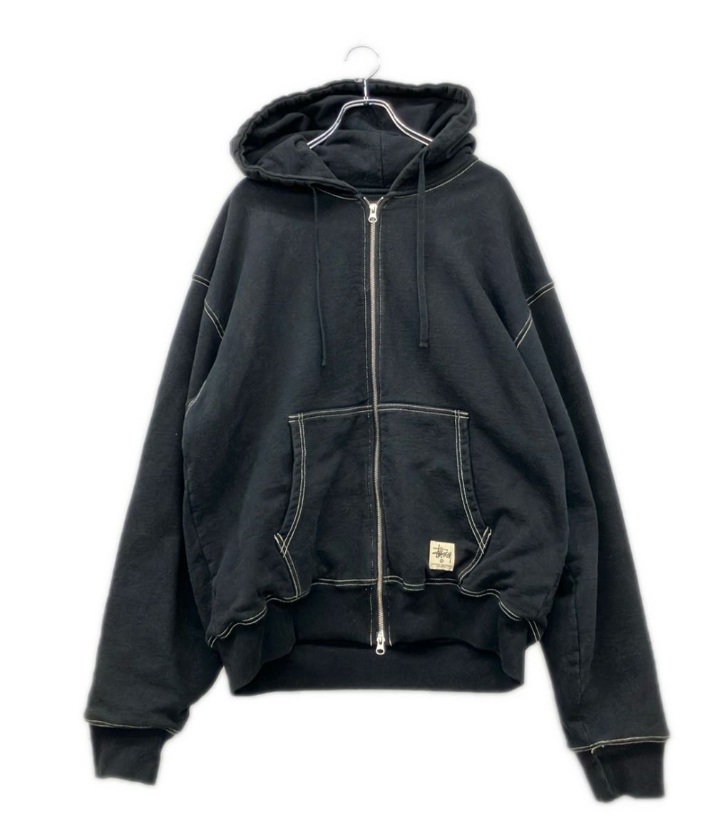 ステューシー ジップアップ パーカー メンズ SIZE XL STUSSY