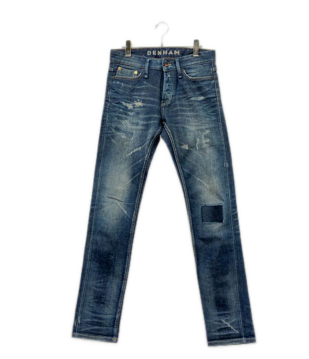 デンハム デニムパンツ RAZOR SLIM FITダメージ加工 メンズ SIZE 27 DENHAM