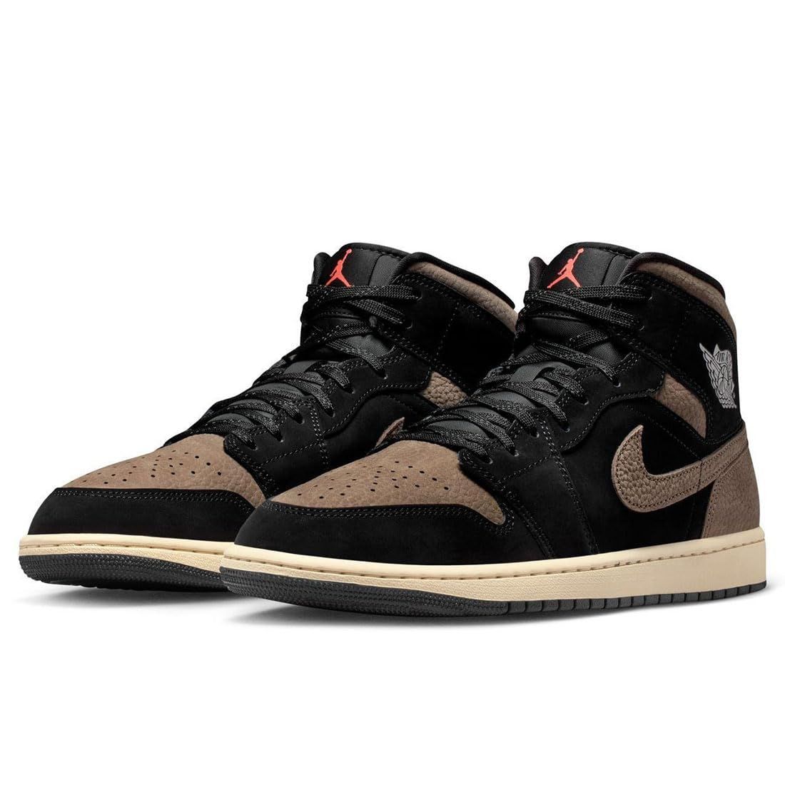 [ナイキ] ジョーダン 1 ミッド SE JORDAN 1 MID SE ブラック/オリーブグレー IB7110-002 29.0cm [29.0 cm]