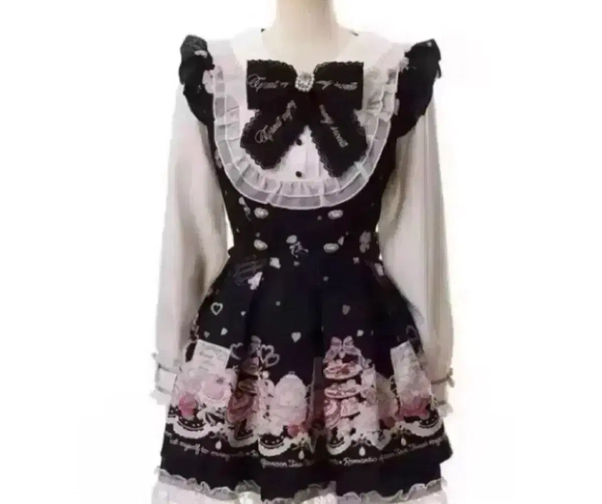 リズリサ アフタヌーンティー セットアップ ブラック