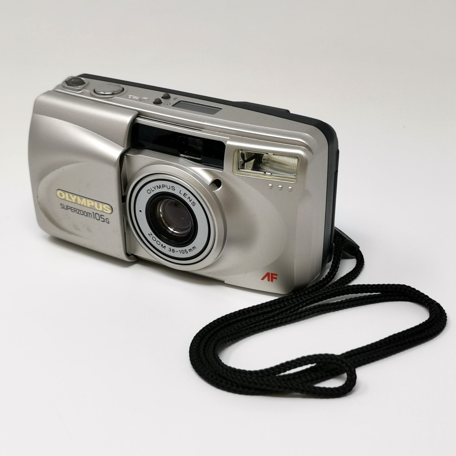 OLYMPUS SUPERZOOM 105G フィルムカメラ 通電確認済み 品 管理番号