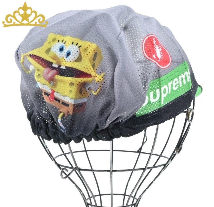 Supreme × アニメ SpongeBob SquarePants Castelli Cycling Cap メンズ スポンジボブ