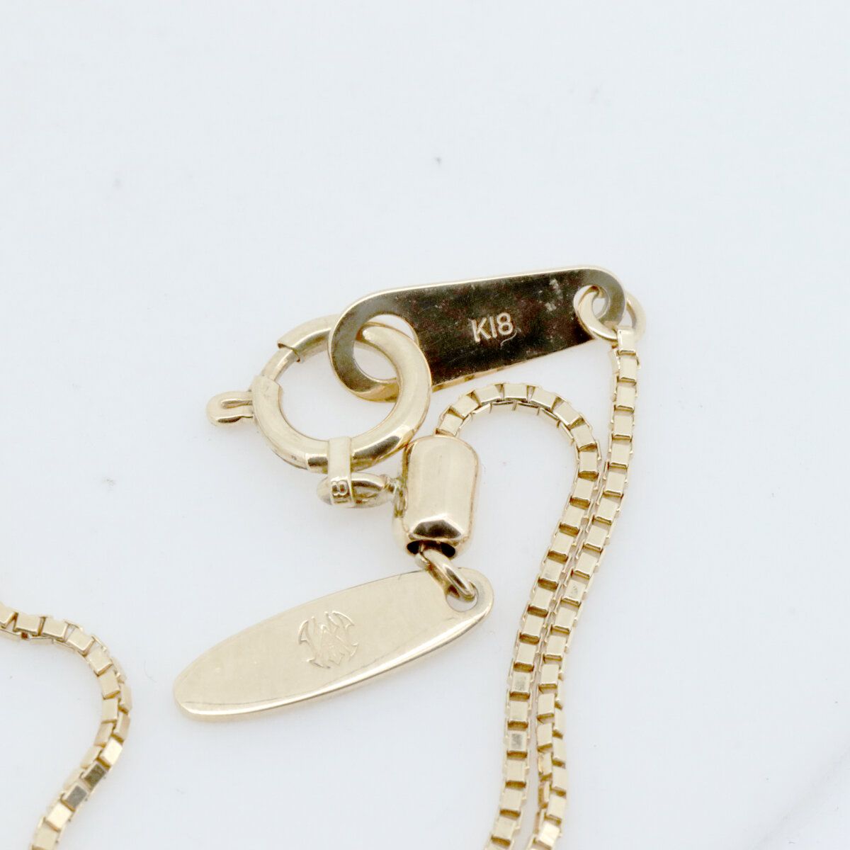 MONNICKENDAM モニッケンダム ダイヤモンド ネックレス 0.51ct K18PG 