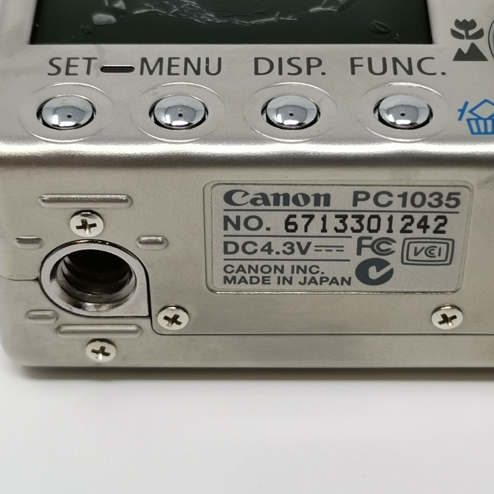 Canon IXY DIGITAL 30 PC1035 カメラ コンデジ シルバー ジャンク SD