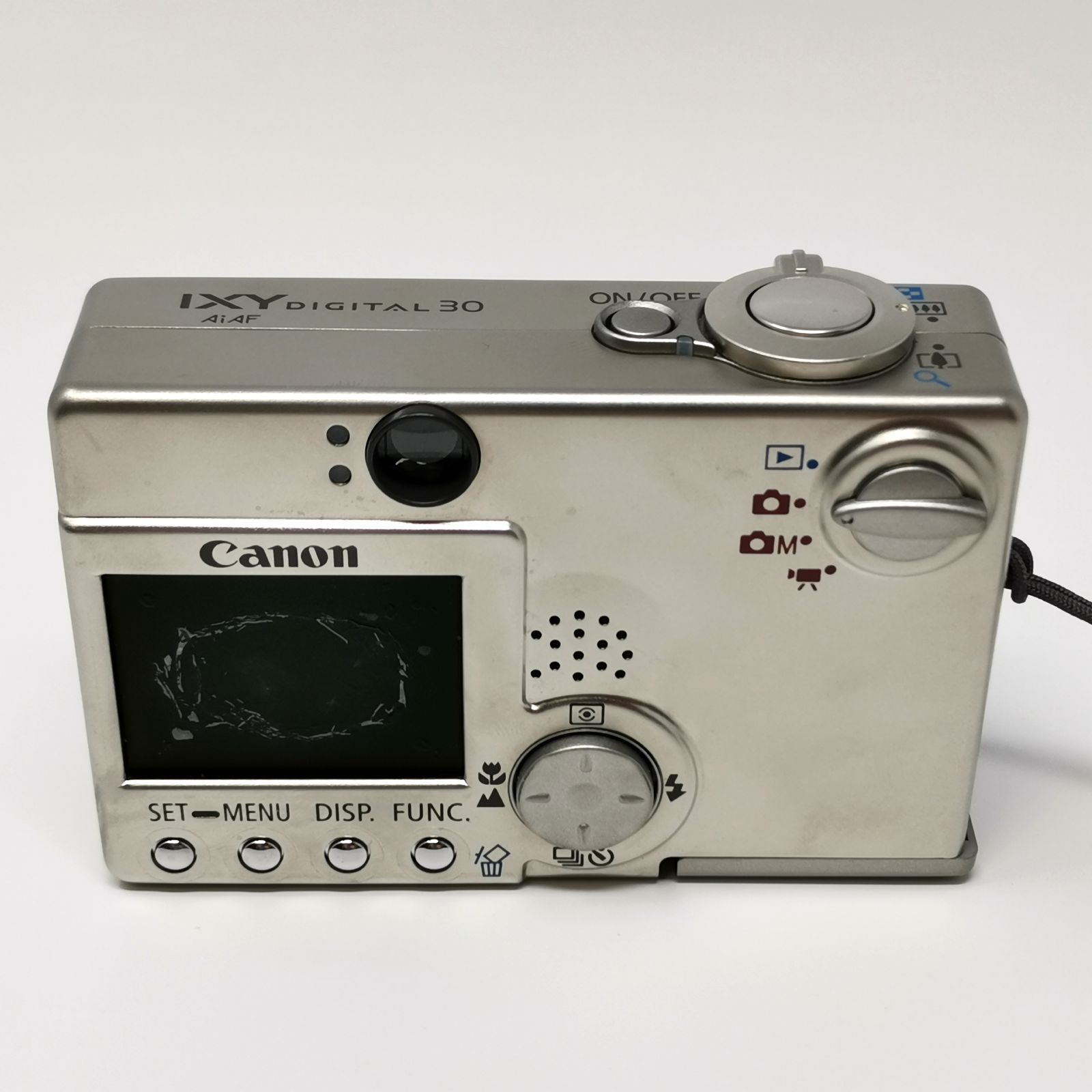 Canon IXY DIGITAL 30 PC1035 カメラ コンデジ シルバー ジャンク SD