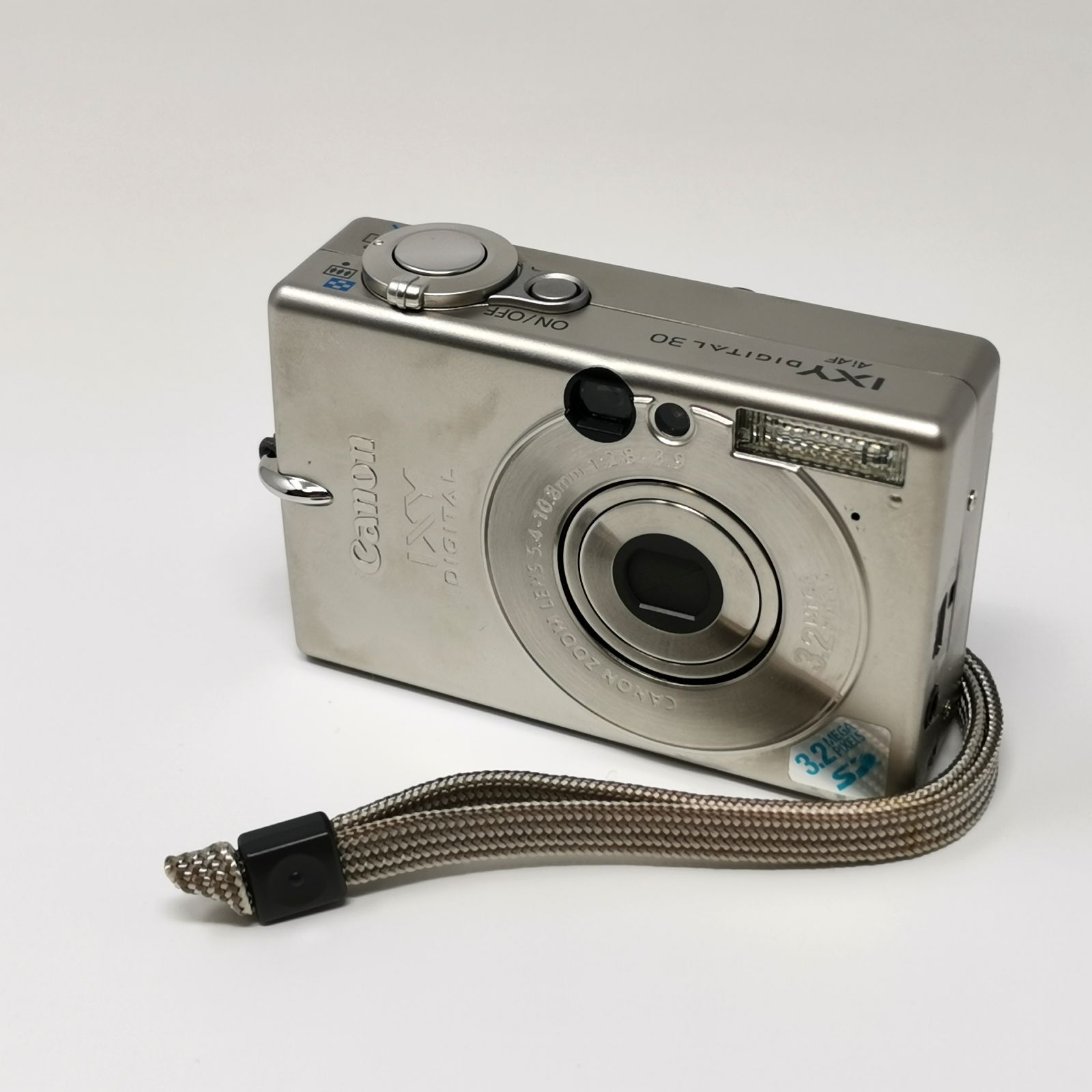 Canon IXY DIGITAL 30 PC1035 カメラ コンデジ シルバー ジャンク SD