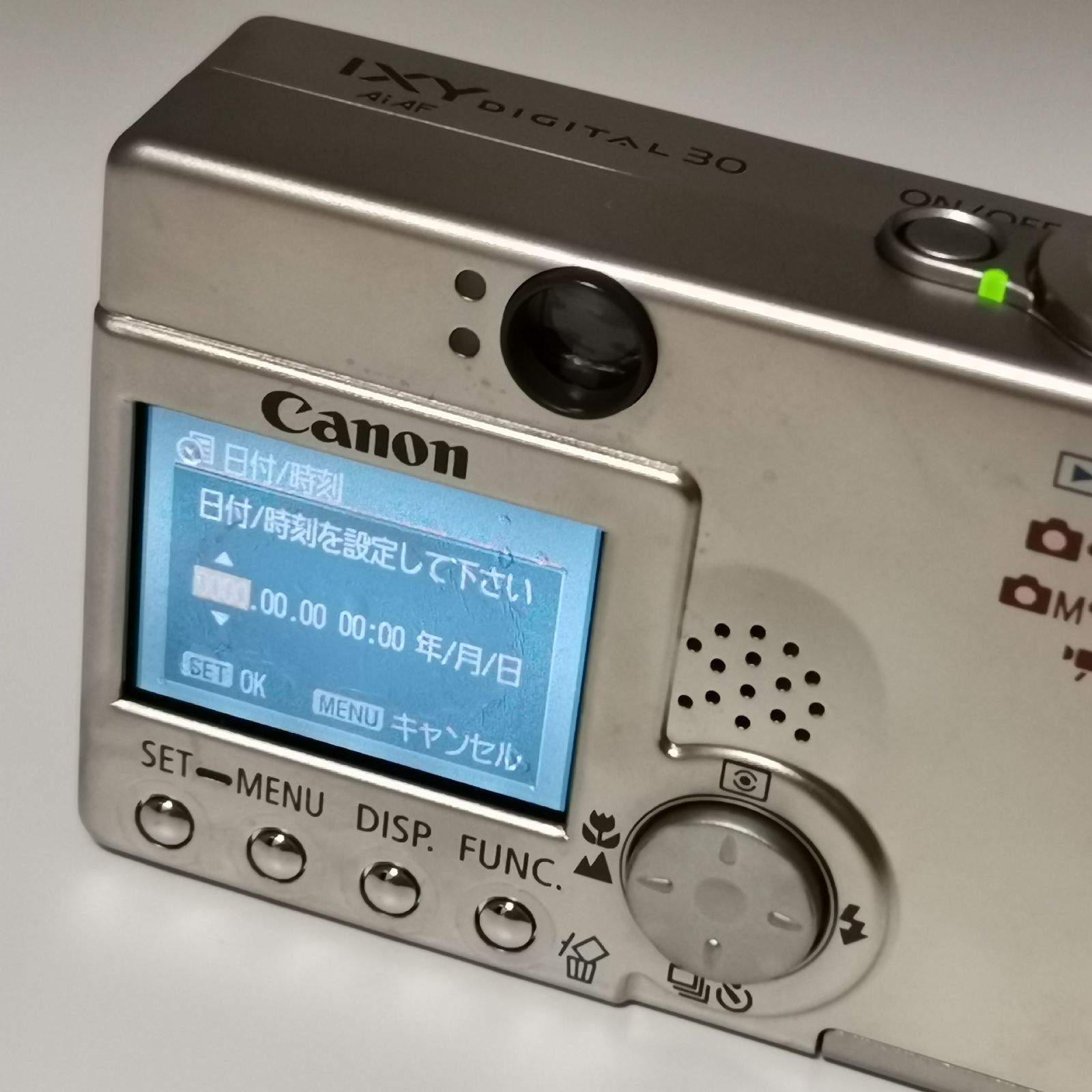 Canon IXY DIGITAL 30 PC1035 カメラ コンデジ シルバー ジャンク SD