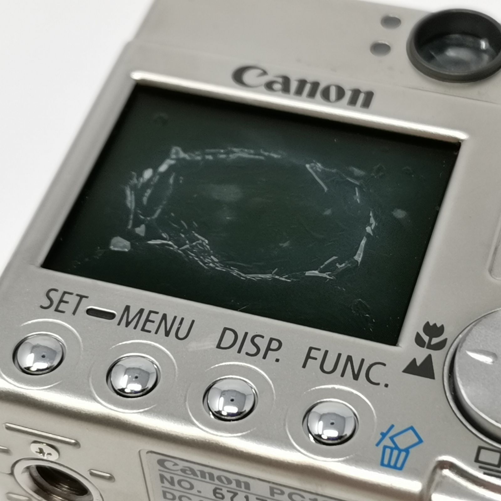 Canon IXY DIGITAL 30 PC1035 カメラ コンデジ シルバー ジャンク SD 