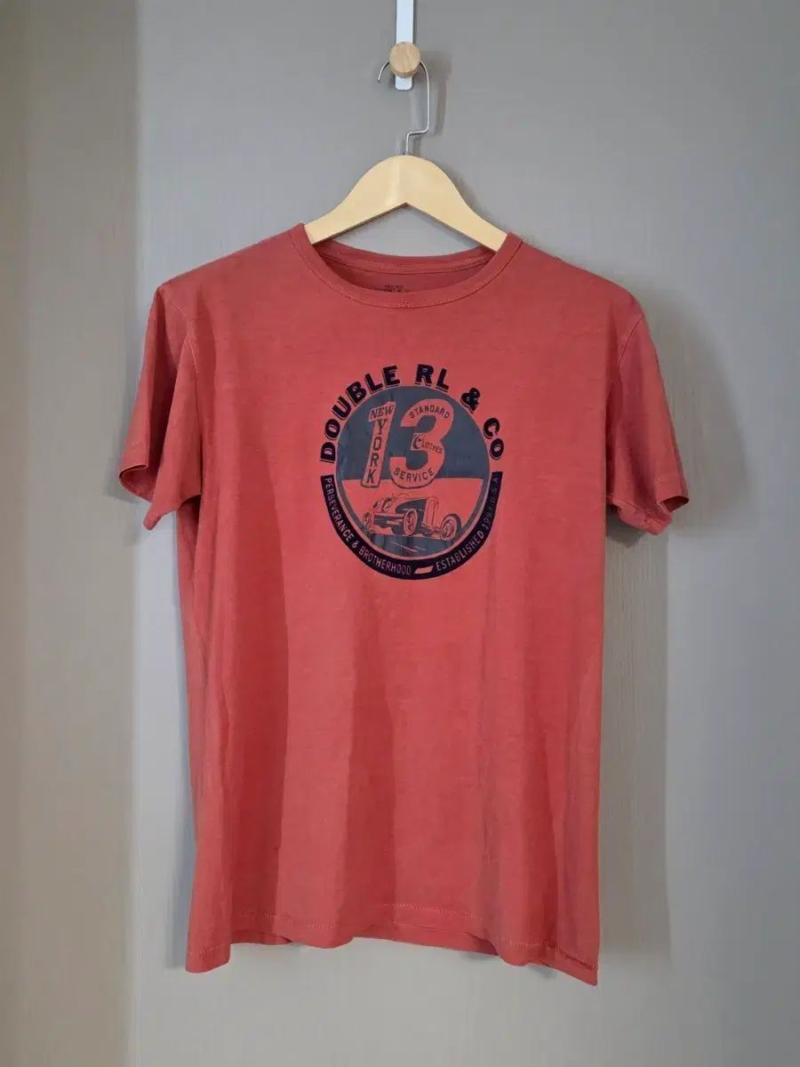 RRL(ダブルアールエル) ジャージ グラフィック クルーネック Tシャツ