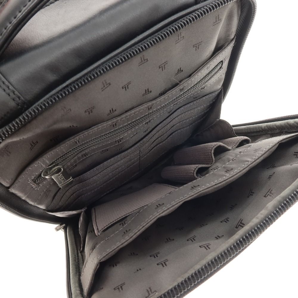 メンズ 【】トゥミ TUMI 92106D4 レザー ショルダーバッグ ブラック