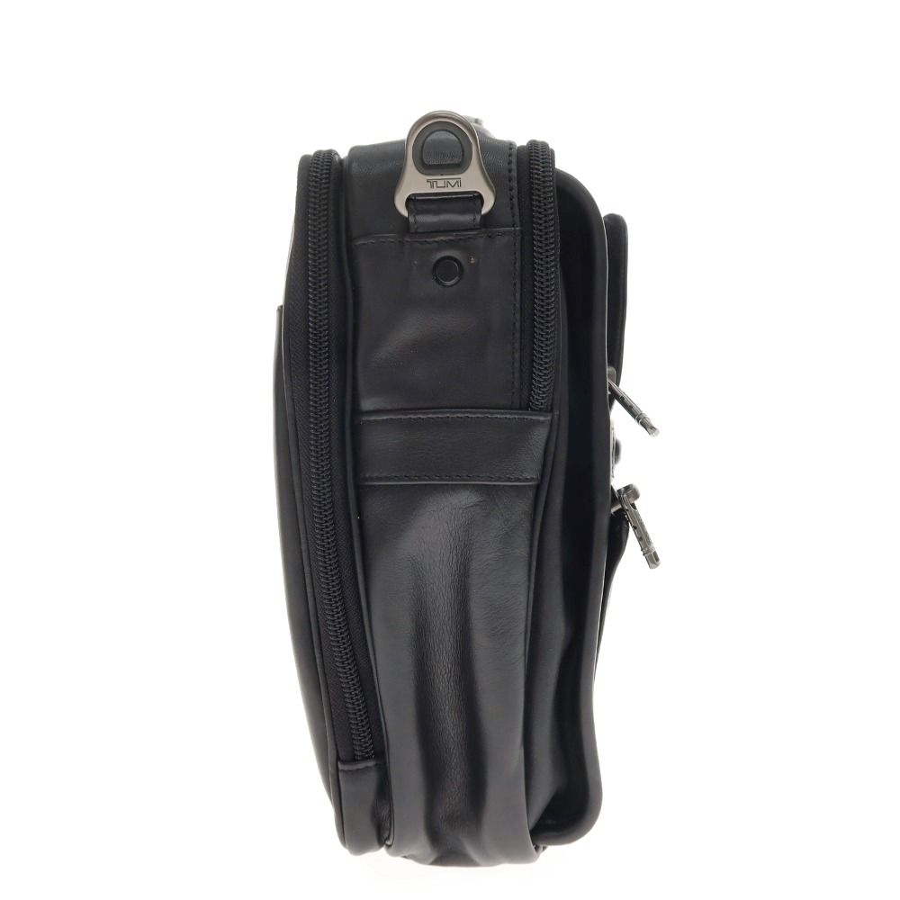メンズ 【】トゥミ TUMI 92106D4 レザー ショルダーバッグ ブラック