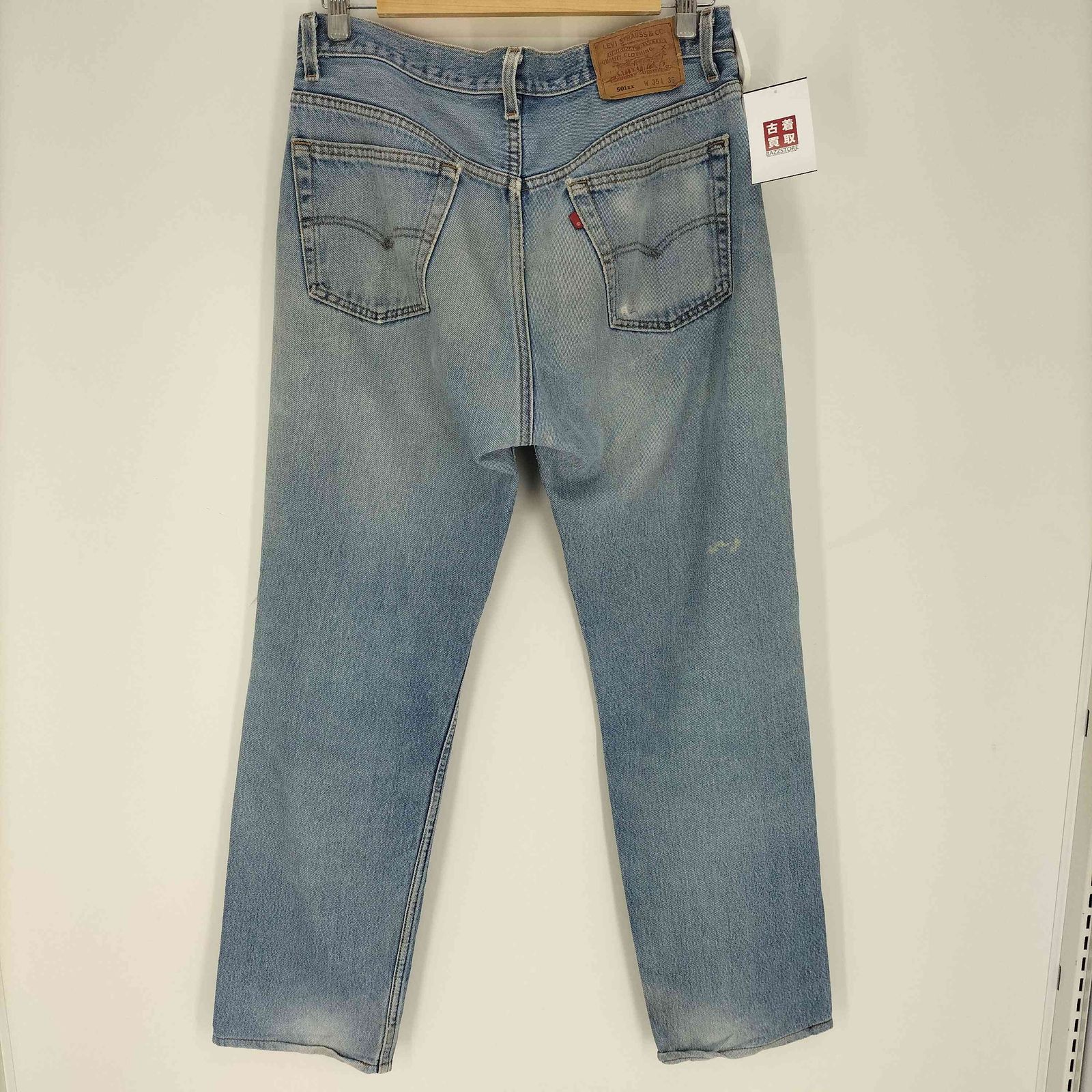 Levi's 501XX 刻印553 ジーンズ デニム USA製 ボタンフライ リーバイス Levis 501xx 90S USA製 ボタン裏553刻印 サンベニート工場
