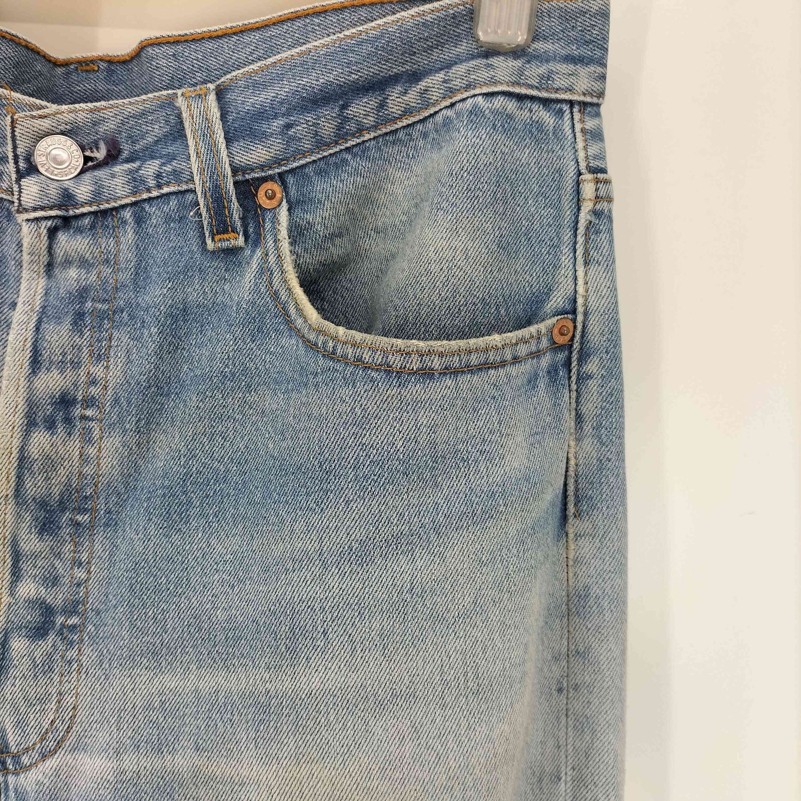 リーバイス Levis 501xx 90S USA製 ボタン裏553刻印 サンベニート工場