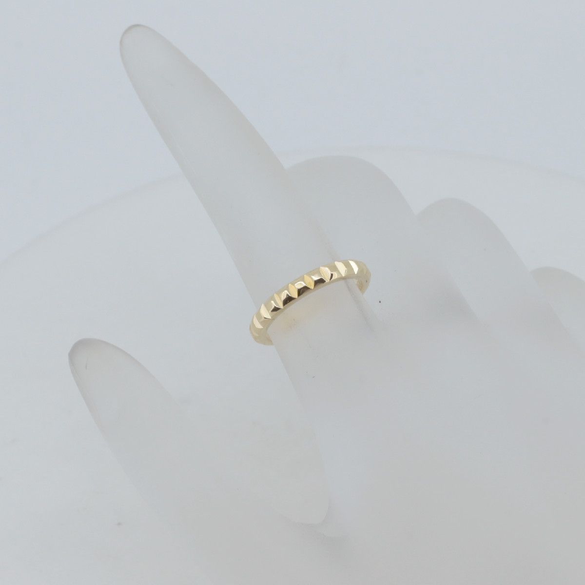 BOUCHERON ブシュロン キャトル キャトル クルドパリ リング 8号 K18YG 