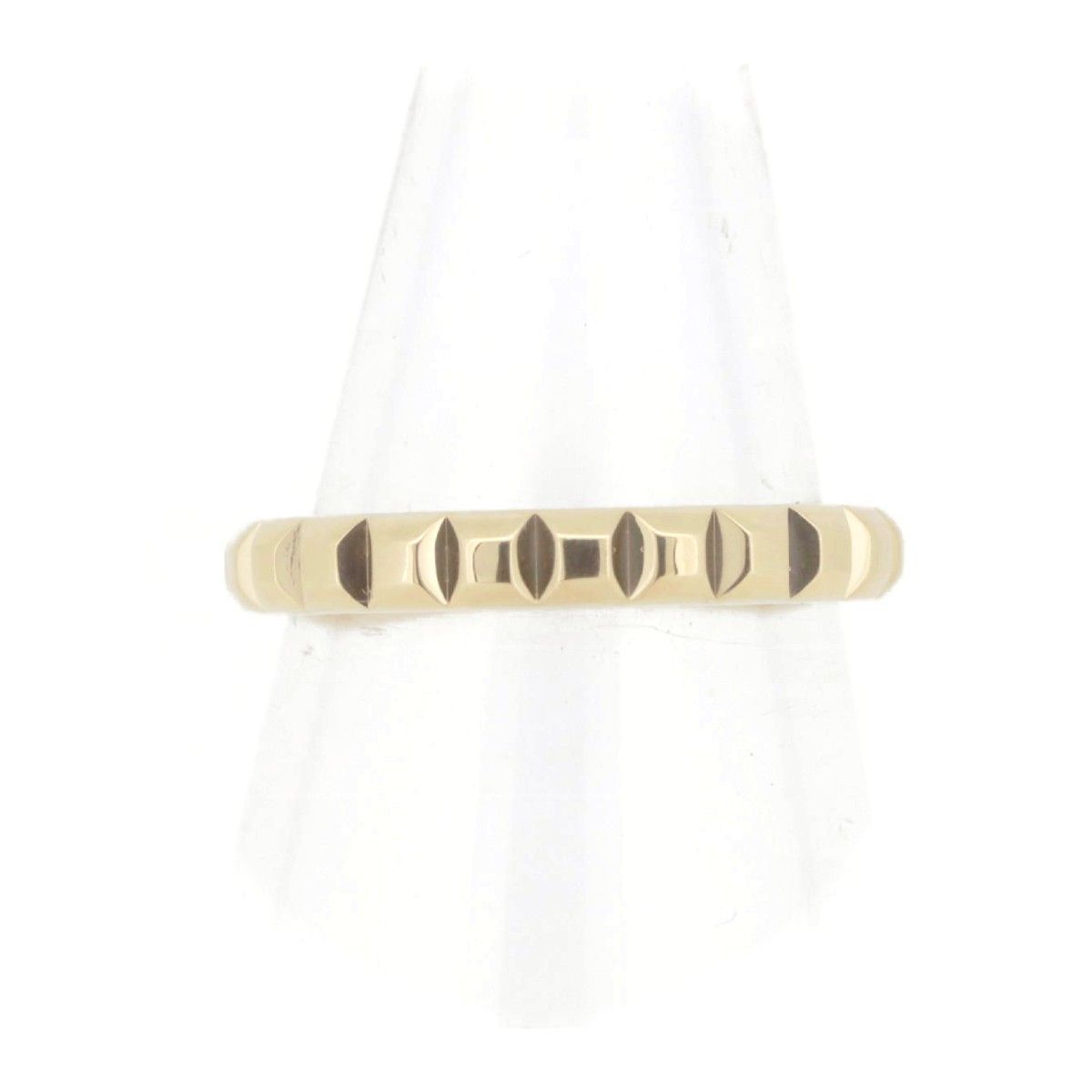 BOUCHERON ブシュロン キャトル キャトル クルドパリ リング 8号 K18YG 