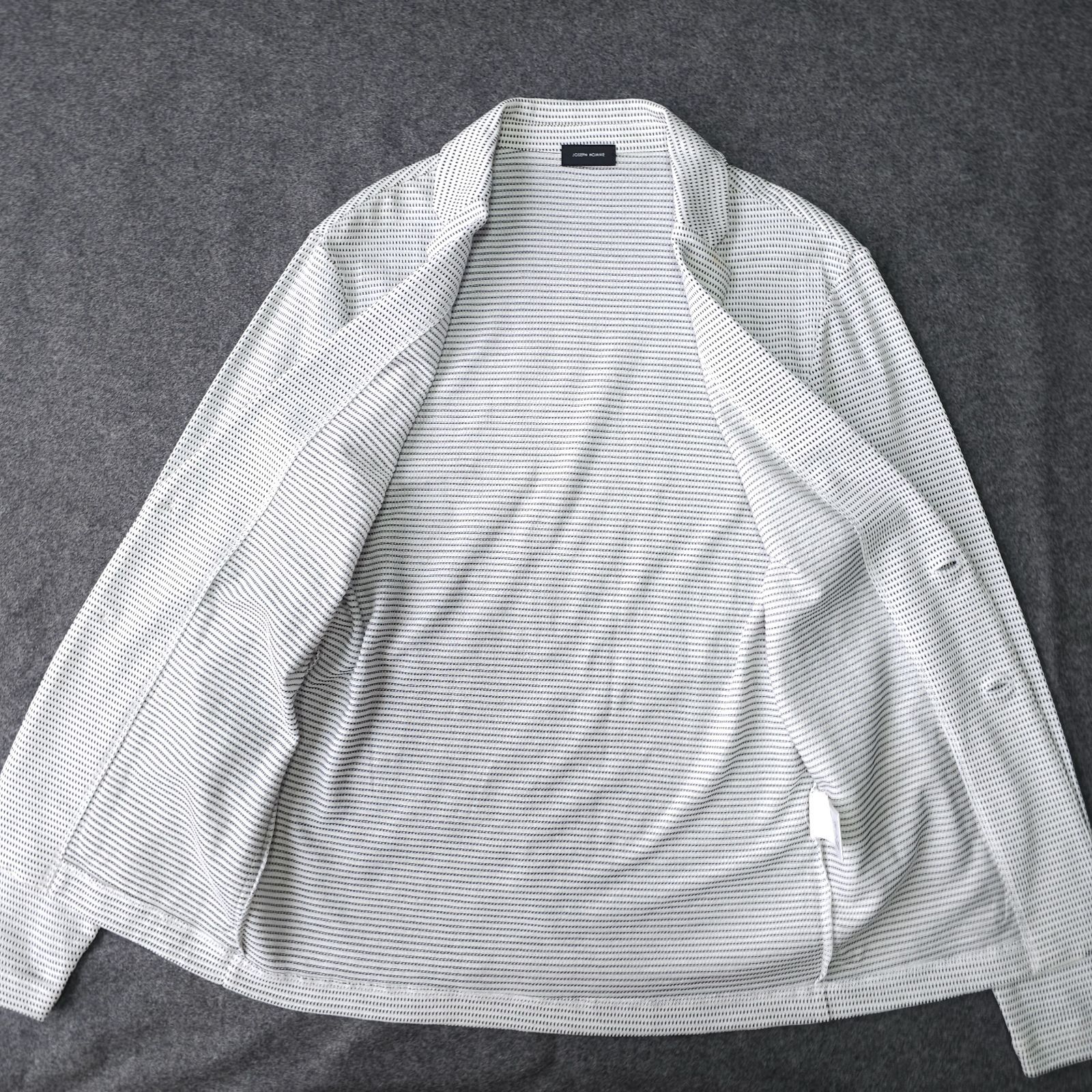 ?値下げ交渉受付中】美品 JOSEPH HOMME 春 夏 リネン混 アンコン 