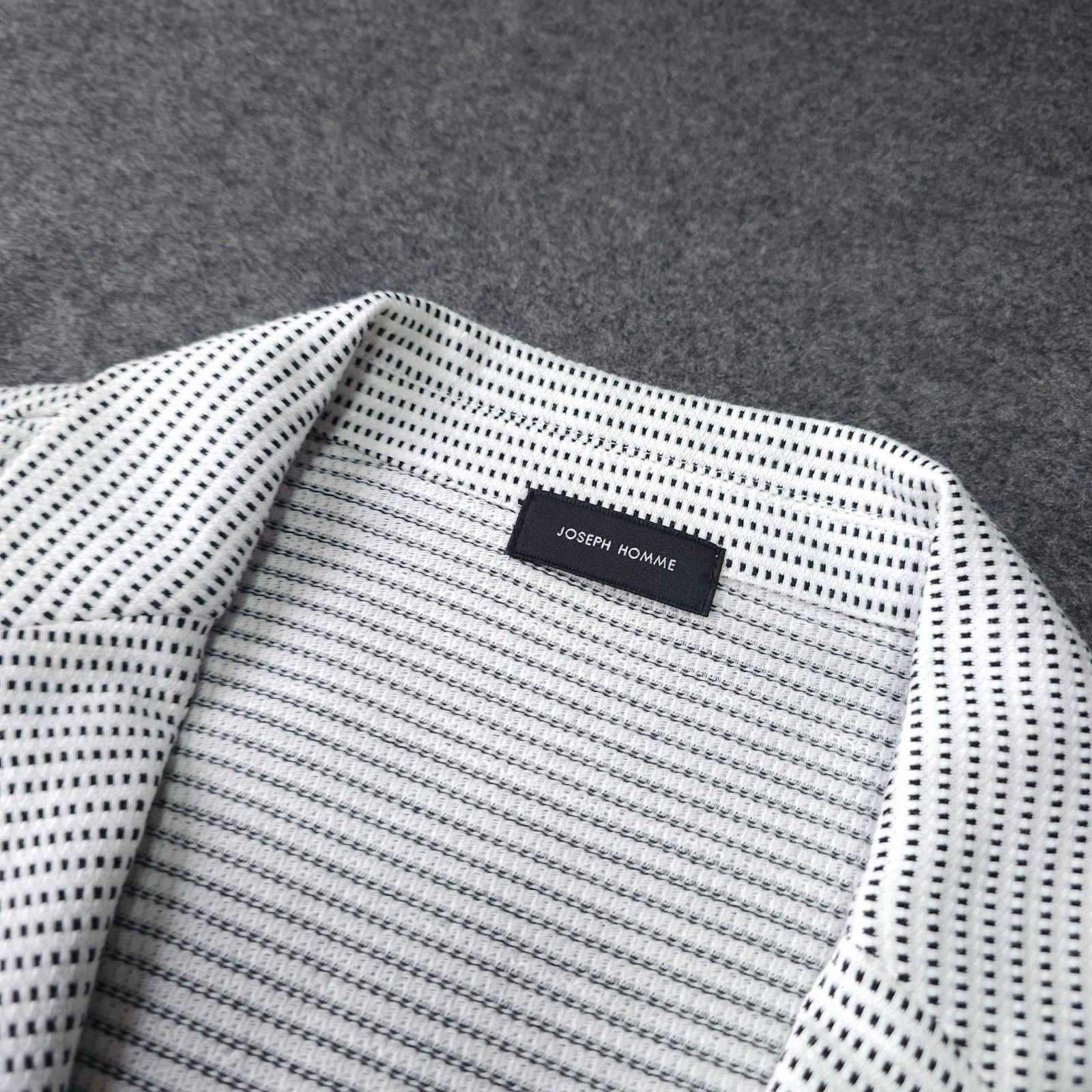 ?値下げ交渉受付中】美品 JOSEPH HOMME 春 夏 リネン混 アンコン 